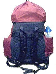 Fully Loaded Pack - Back View